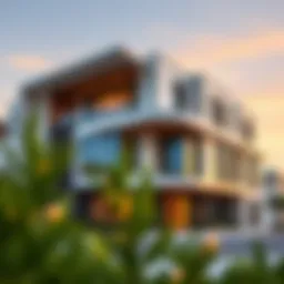 Exterior view of Alana by Emaar showcasing modern architecture