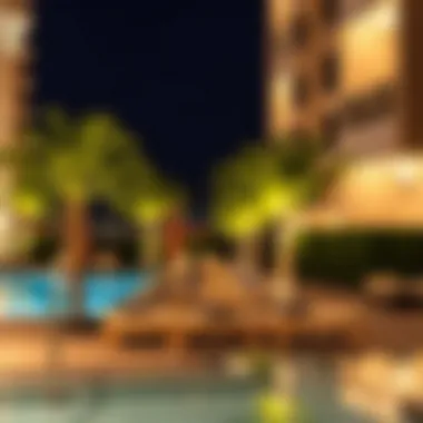 Luxurious amenities in Rashidiya apartments