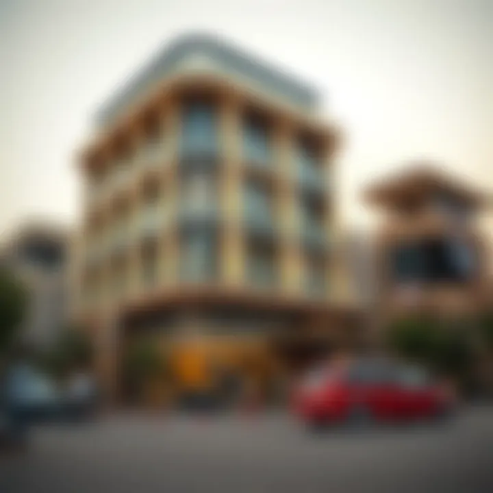 Community interaction around Al Razi Building reflecting its significance