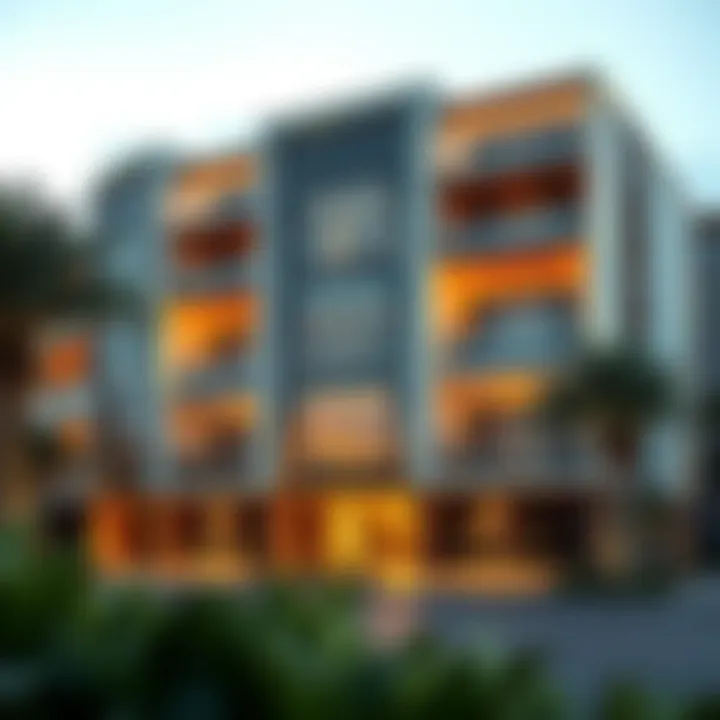 Luxury residential development by Azizi Properties