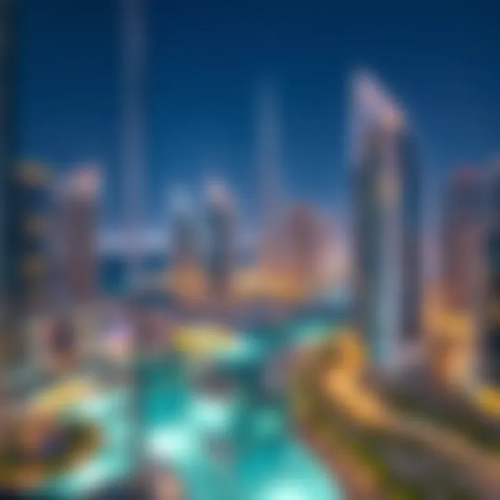 Stunning View of Dubai Marina Stunning view of Dubai Marina from Barceló Residences