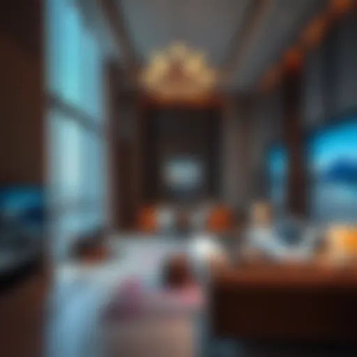 Luxurious interiors of Barceló Residences