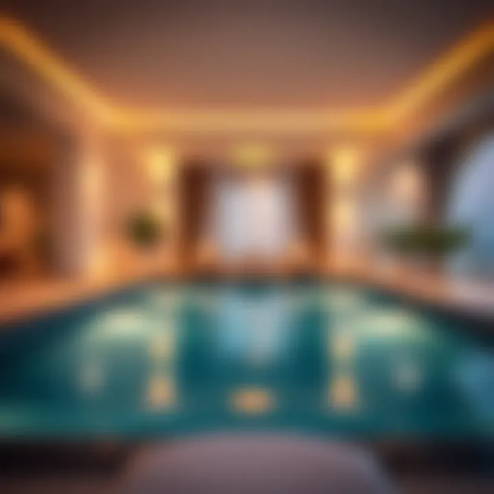 Exquisite Poolside Retreat with Ocean Access Private pool area of a beachfront villa