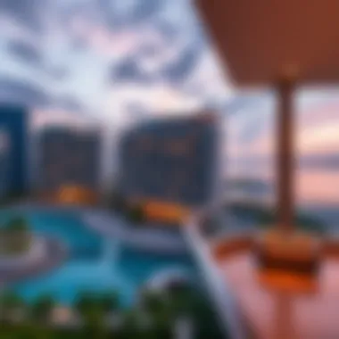 Scenic view of the prime location surrounding Blue Water Residences