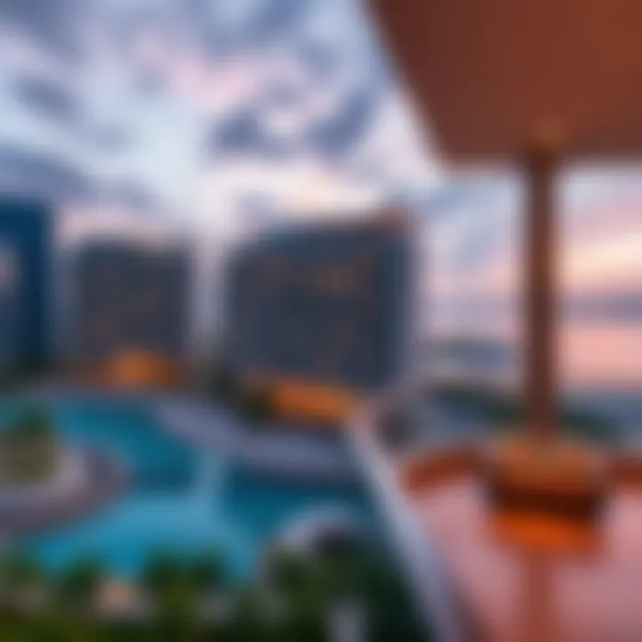 Scenic view of the prime location surrounding Blue Water Residences