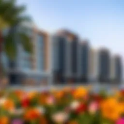 Stunning exterior view of Bluewater Residence showcasing modern architecture