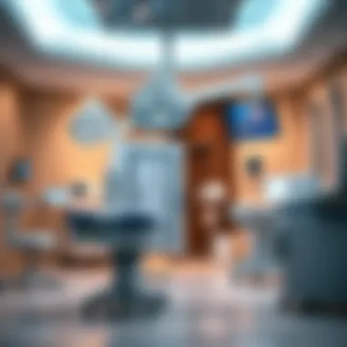 Interior facilities of Building 47 highlighting advanced healthcare technology