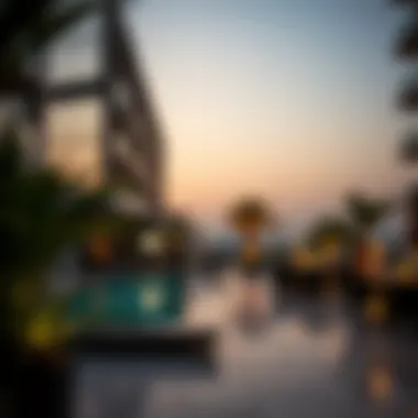 Luxurious amenities offered at برج الشاطئ 1