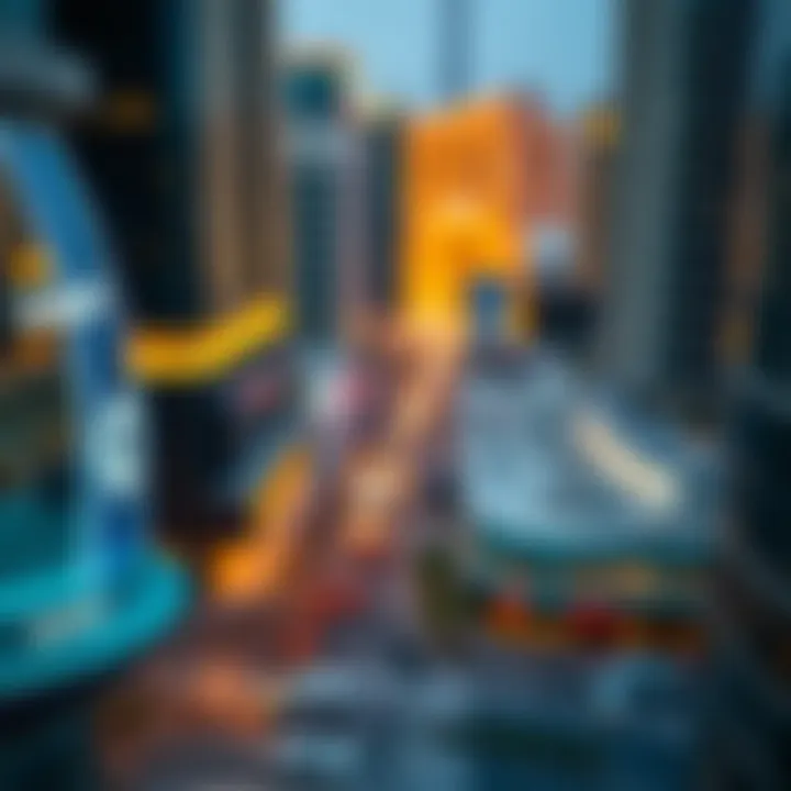 Strategic location map highlighting City Center Murooj