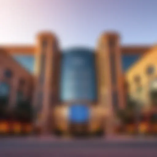 Exterior view of City Festival Mall showcasing its stunning architecture