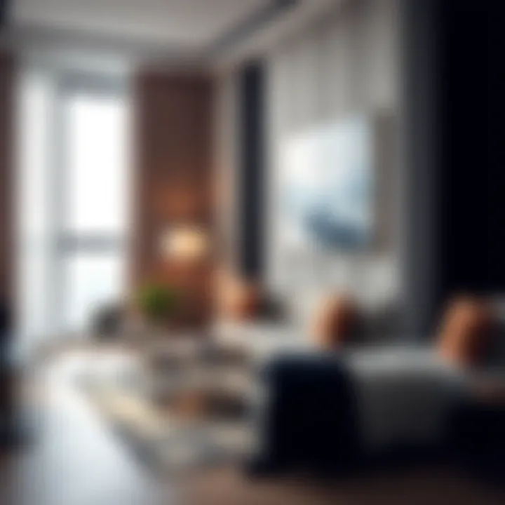 Modern Couple Partition in Dubai Stylish couple partition showcasing modern interior design in Dubai