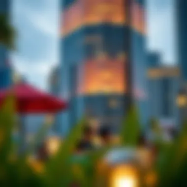 Cultural events taking place near City Tower 1, highlighting its community role