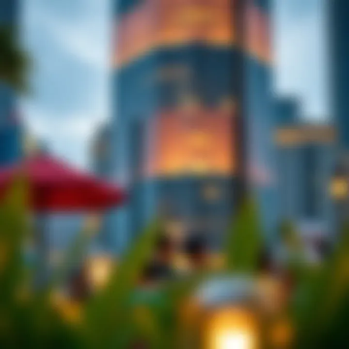 Cultural events taking place near City Tower 1, highlighting its community role