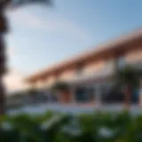 Exterior view of the Darwish Building showcasing its modern architecture