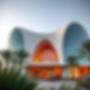 Museum of the Future Facade The unique facade of the Museum of the Future