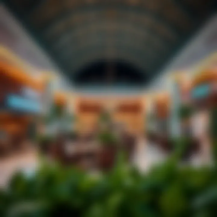 Lifestyle Amenities at Dubai Hills Mall Lifestyle amenities in Dubai Hills Mall, including leisure and dining options