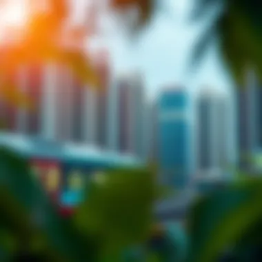 Real estate development near Dubai Metro stations