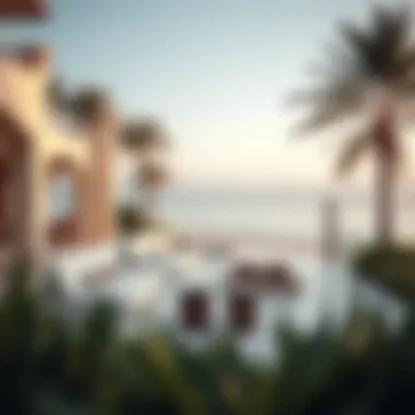 Breathtaking beachfront view highlighting the serene environment