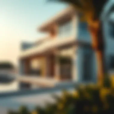 Exterior view of Ellington Beach House showcasing modern architecture