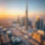 Aerial view of Dubai's skyline showcasing Emaar developments