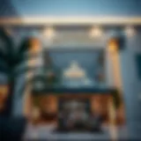 Modern auction house in Dubai