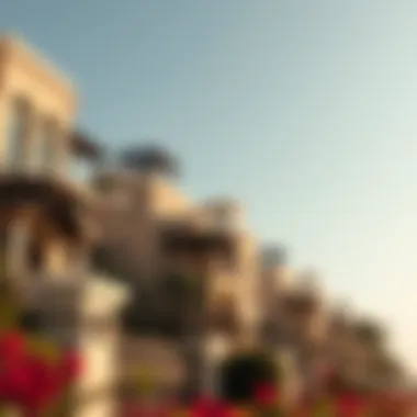 Gated Community in Emirates Hills Gated community in Emirates Hills featuring lush landscapes