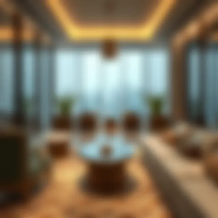 Lavish amenities at فايف بالم جمي