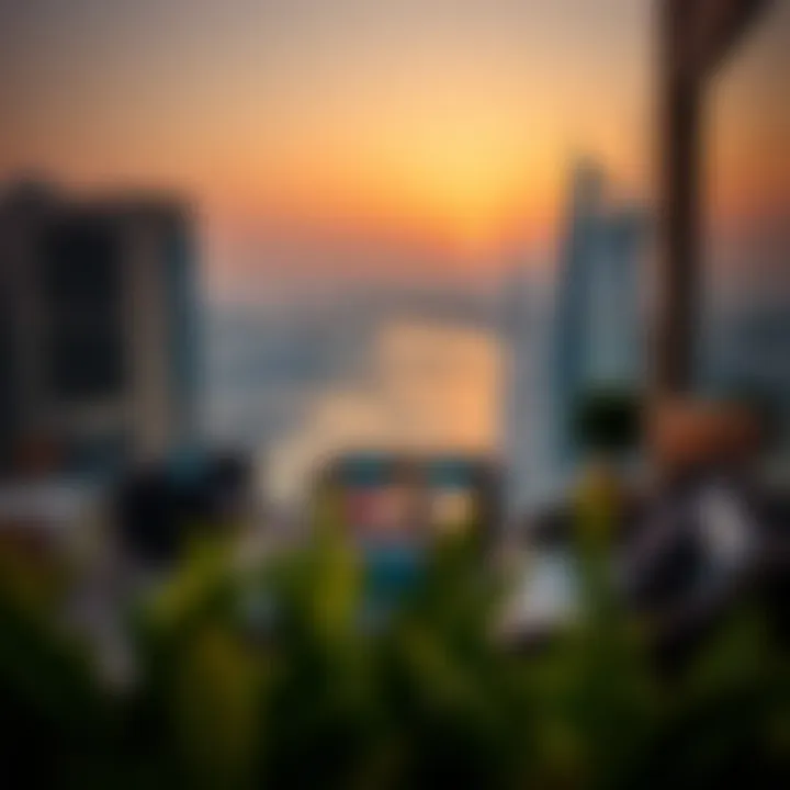 Scenic view from First Central Hotel Suites