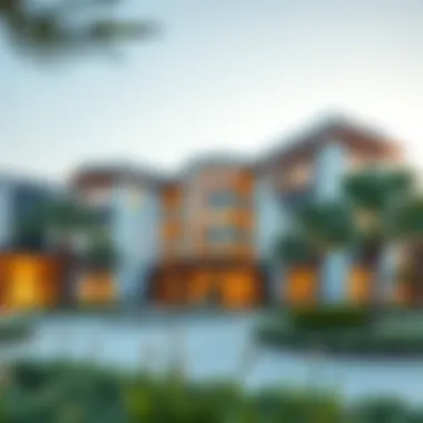 Architectural Design in Gardenia Dubai Modern architectural design of a building in Gardenia Dubai