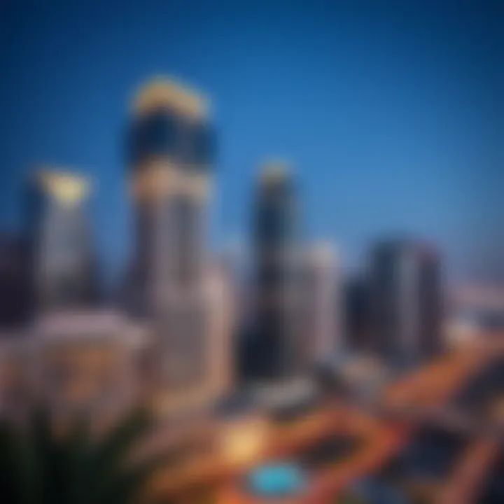 Luxurious High-Rise Properties in Dubai Luxurious high-rise properties in Dubai skyline