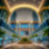 Modern architectural design of HDS Business Center
