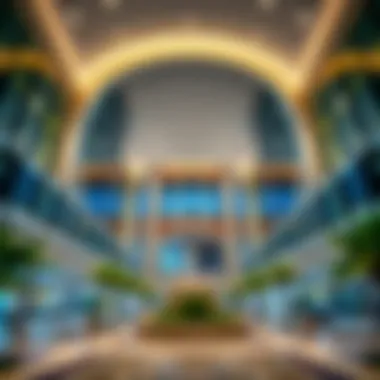 Modern architectural design of HDS Business Center