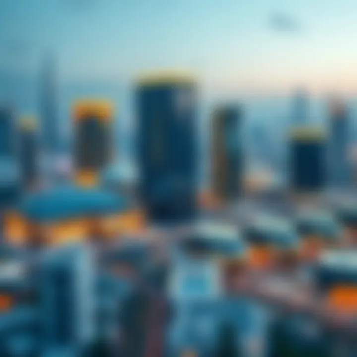 Digital Ecosystem in Dubai Internet City A visualization of the digital ecosystem within Dubai Internet City