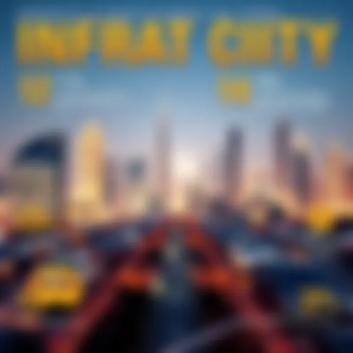 Growth and Significance of Dubai Internet City An infographic illustrating the growth and significance of Dubai Internet City