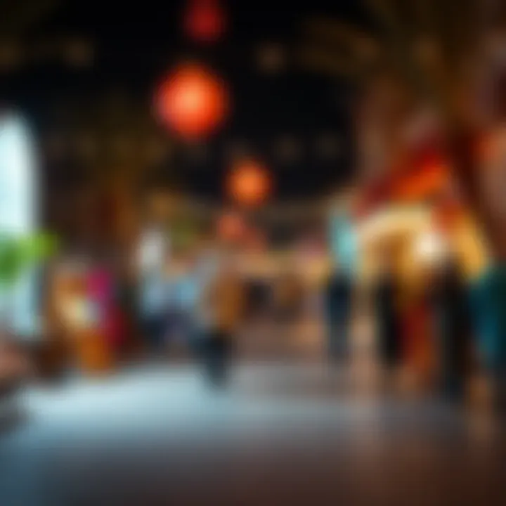 A vibrant community event in Jebel Ali Village reflecting its cultural significance