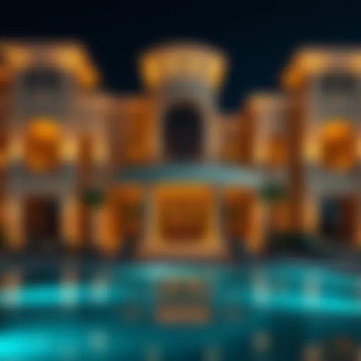 Luxurious Architectural Exterior of Jomana Meraas Luxurious architectural exterior of Jomana Meraas