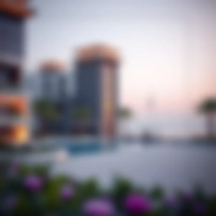 Exclusive Real Estate Surrounding Jumeirah Bay Beach Luxurious beachfront properties near Jumeirah Bay Beach