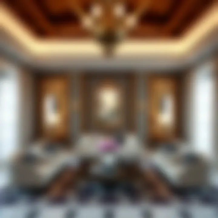 Interior Luxury of Jumeirah Zabeel Saray Villas Sumptuous interior design highlighting opulent furnishings and decor in Jumeirah Zabeel Saray Villas