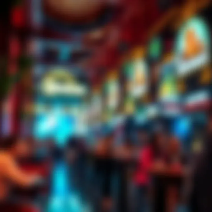 Vibrant entertainment scene in L'avenue City Walk