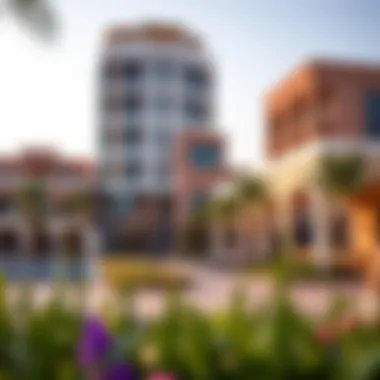 Luxurious amenities in the Liwan 2 community