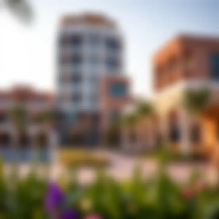 Luxurious amenities in the Liwan 2 community