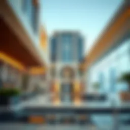 Stunning architectural design of Elan in Dubai