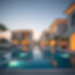 Stunning architectural design of Mira Villas