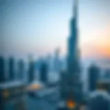 Stunning skyline view of Dubai showcasing modern architecture