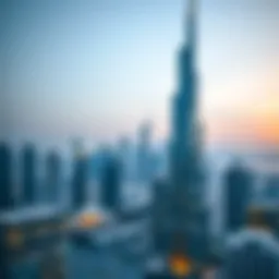 Stunning skyline view of Dubai showcasing modern architecture