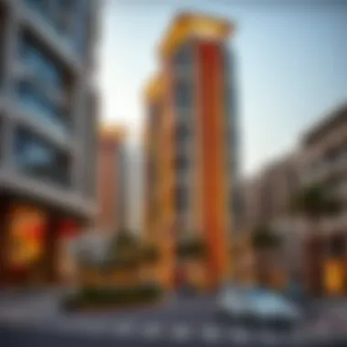 Modern developments in Naif Deira highlighting the evolving real estate landscape