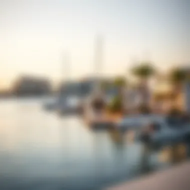 Serene waterfront views from Park Island, highlighting its strategic location