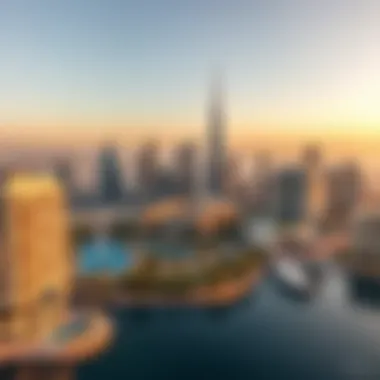 Luxurious skyline view of Park Island showcasing modern architecture