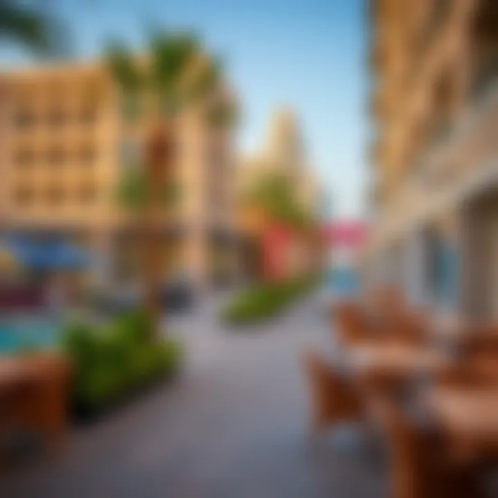 Modern amenities and commercial spaces in Port Saeed