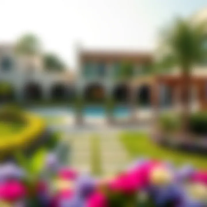Stunning Garden Landscape in a Villa Community Beautiful garden landscape in a villa community